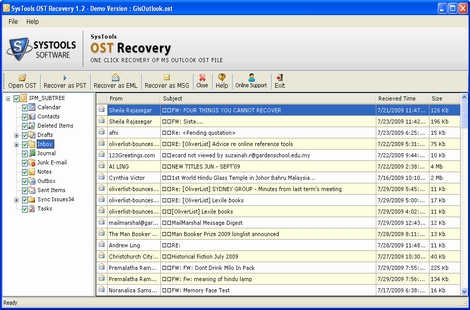 OST File Format 3.7